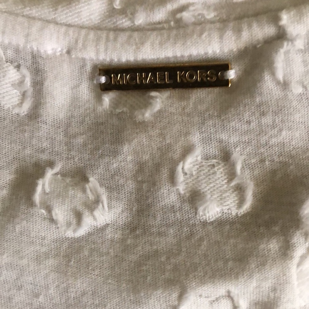 Michael Kors Sleeveless Ruffle Top- Medium - Picture 5 of 5